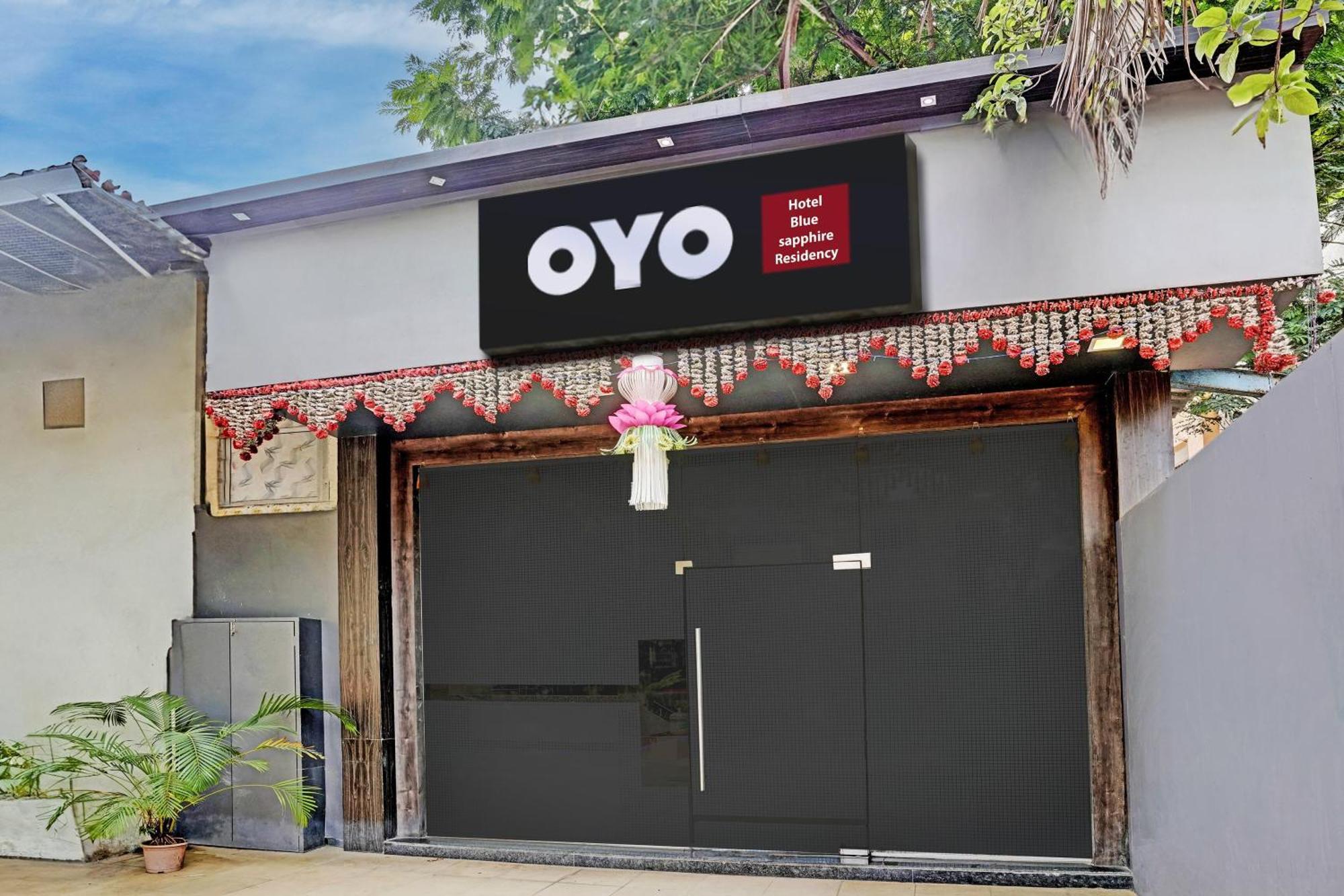 Oyo Hotel Blue Sapphire Residency Near Chhatrapati Shivaji International Airport Mumbai Eksteriør bilde